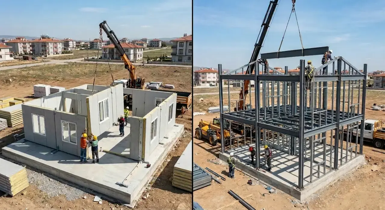 Çelik Ev mi Prefabrik Ev mi Daha İyi ?