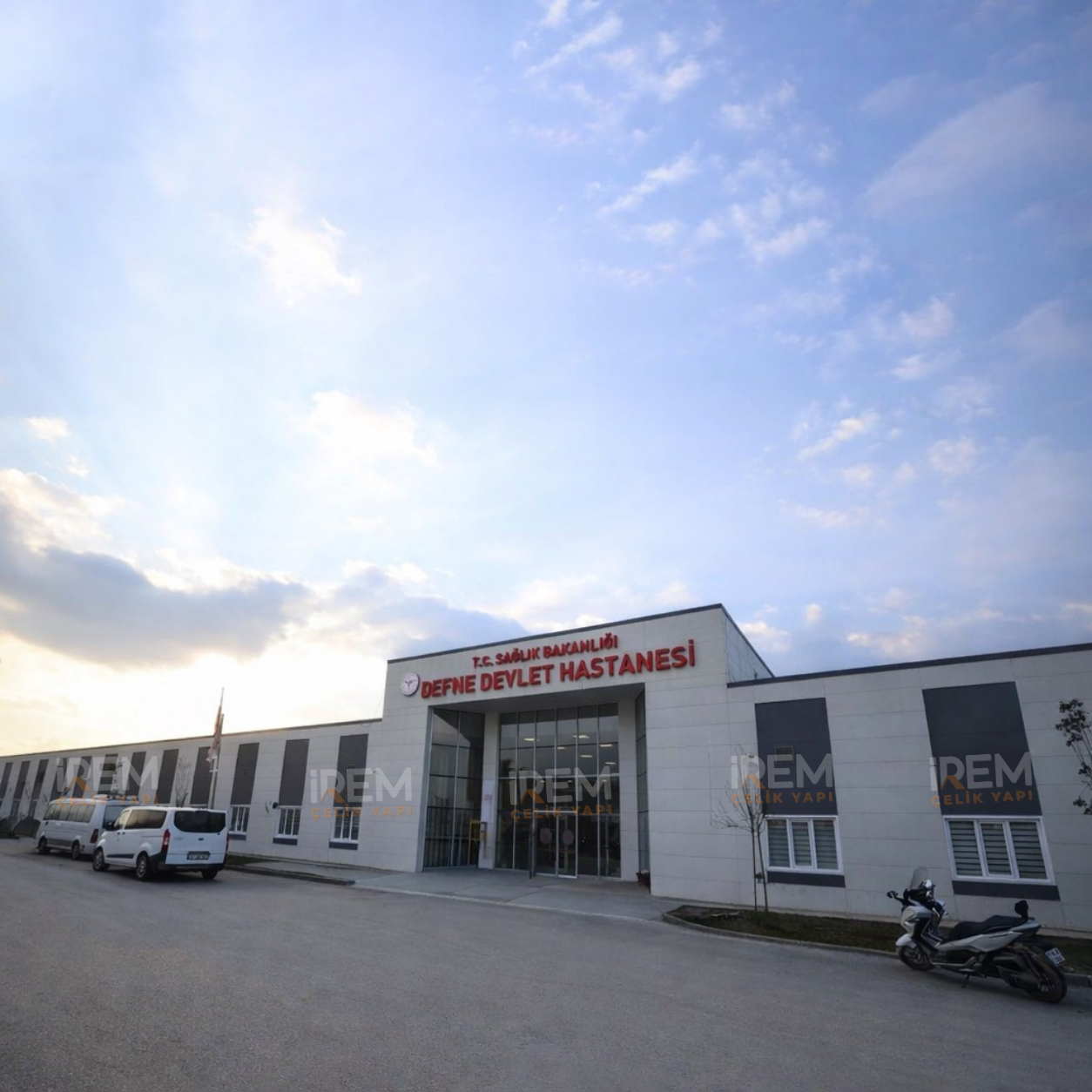 Hatay Defne Devlet Hastanesi Projesi Hafif Çelik Yapı Sistemi